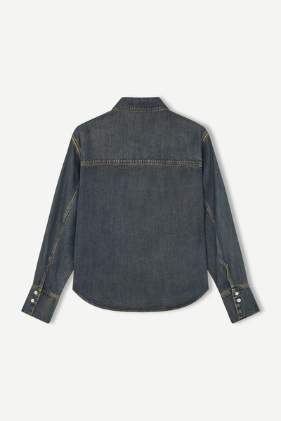Sacelia shirt 15893 Fluid denim | Samsøe Samsøe®