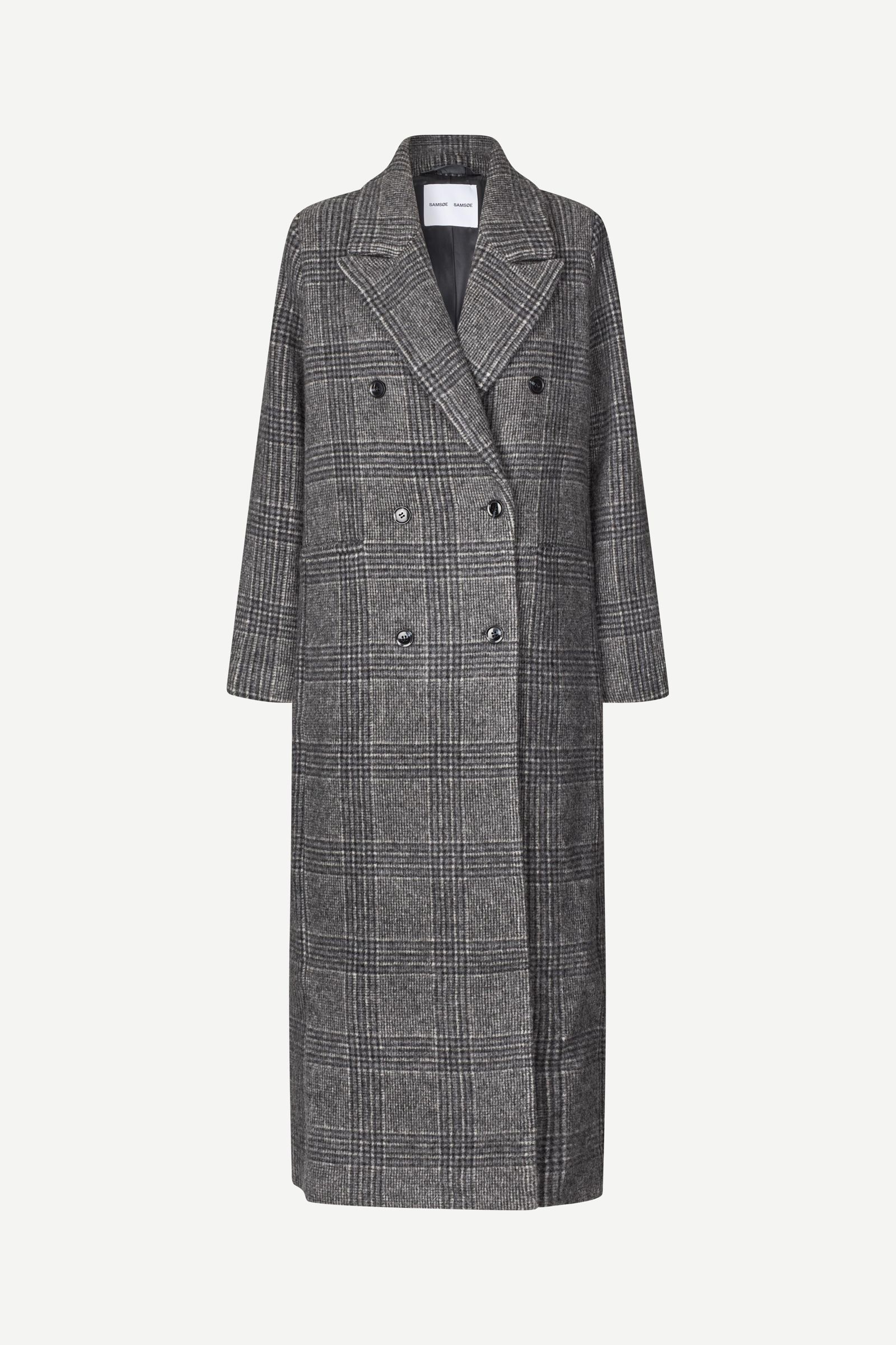 Sajilla coat 15773 Grey ch. | Samsøe Samsøe®