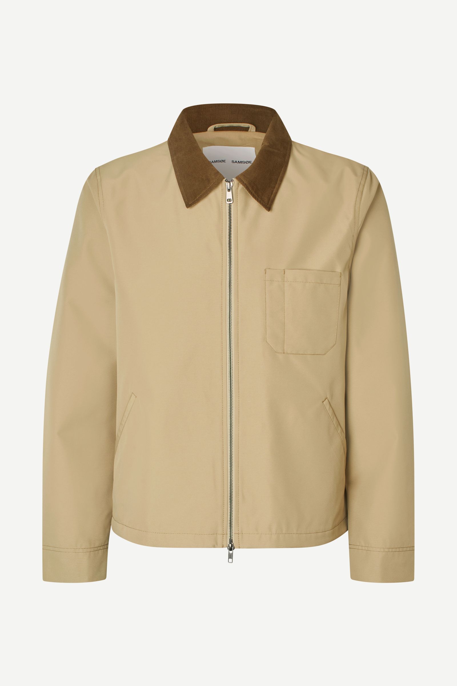 teraDANTON アイボリー カジュアルジャケット Sarobin z jacket 14265 Olive Gray | Samsøe Samsøe®