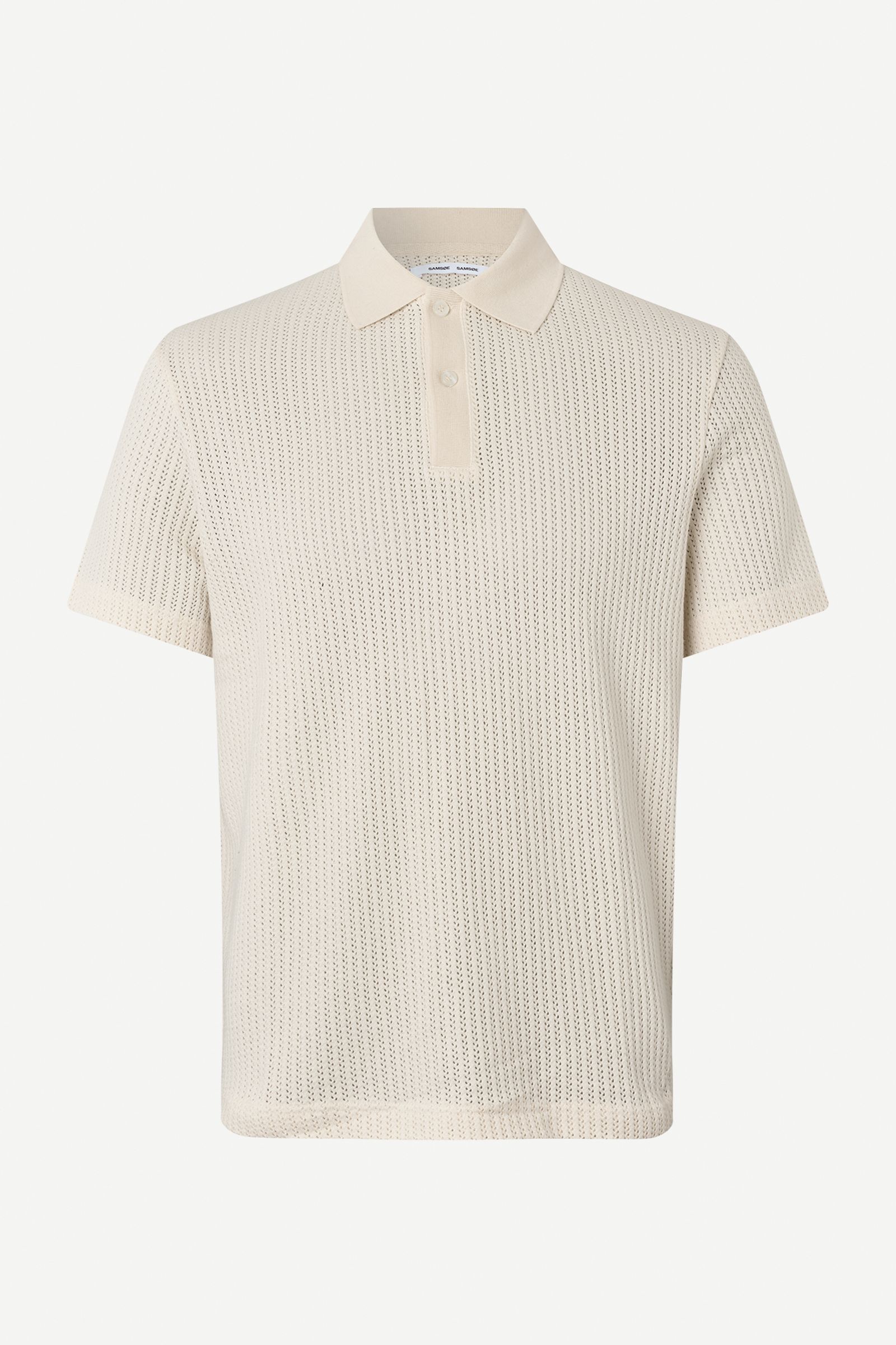 Sajase polo 15514 Clear Cream | Samsøe Samsøe®