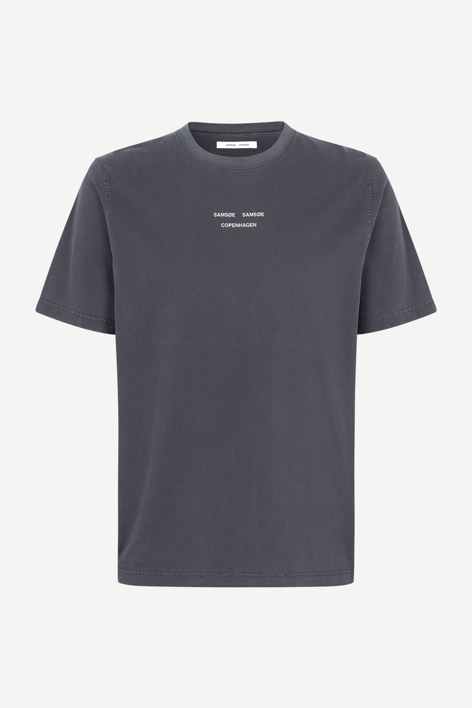 『SAMSOE SAMSOE』SAPIGMENT T-SHIRT クルーネック Tシャツ Samsøe Samsøe Pigment T-Shirt - Black – The Frankie Shop