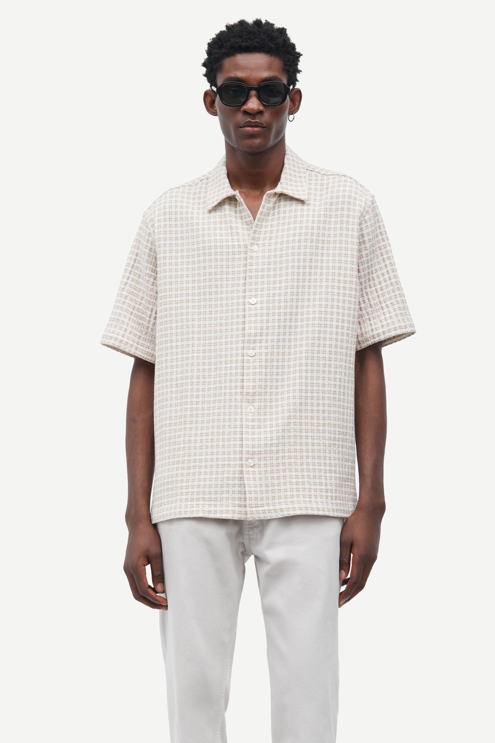 【BAON】[unisex] Sayo Check Over Shirt 20656_M25100078-CLR002061-01-