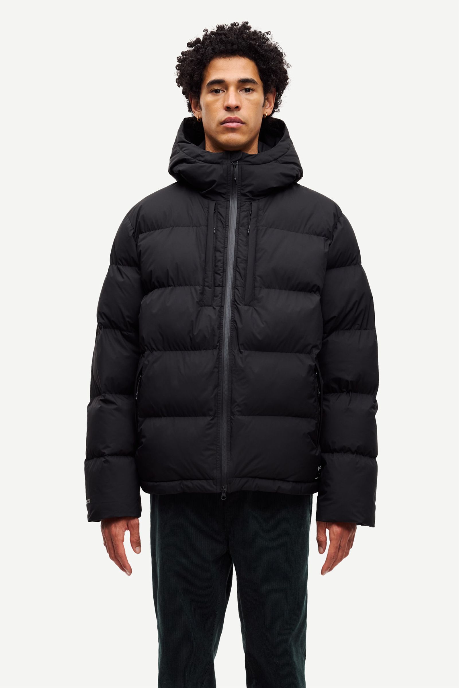 Sajosh puffer jacket 15701 Black | Samsøe Samsøe®