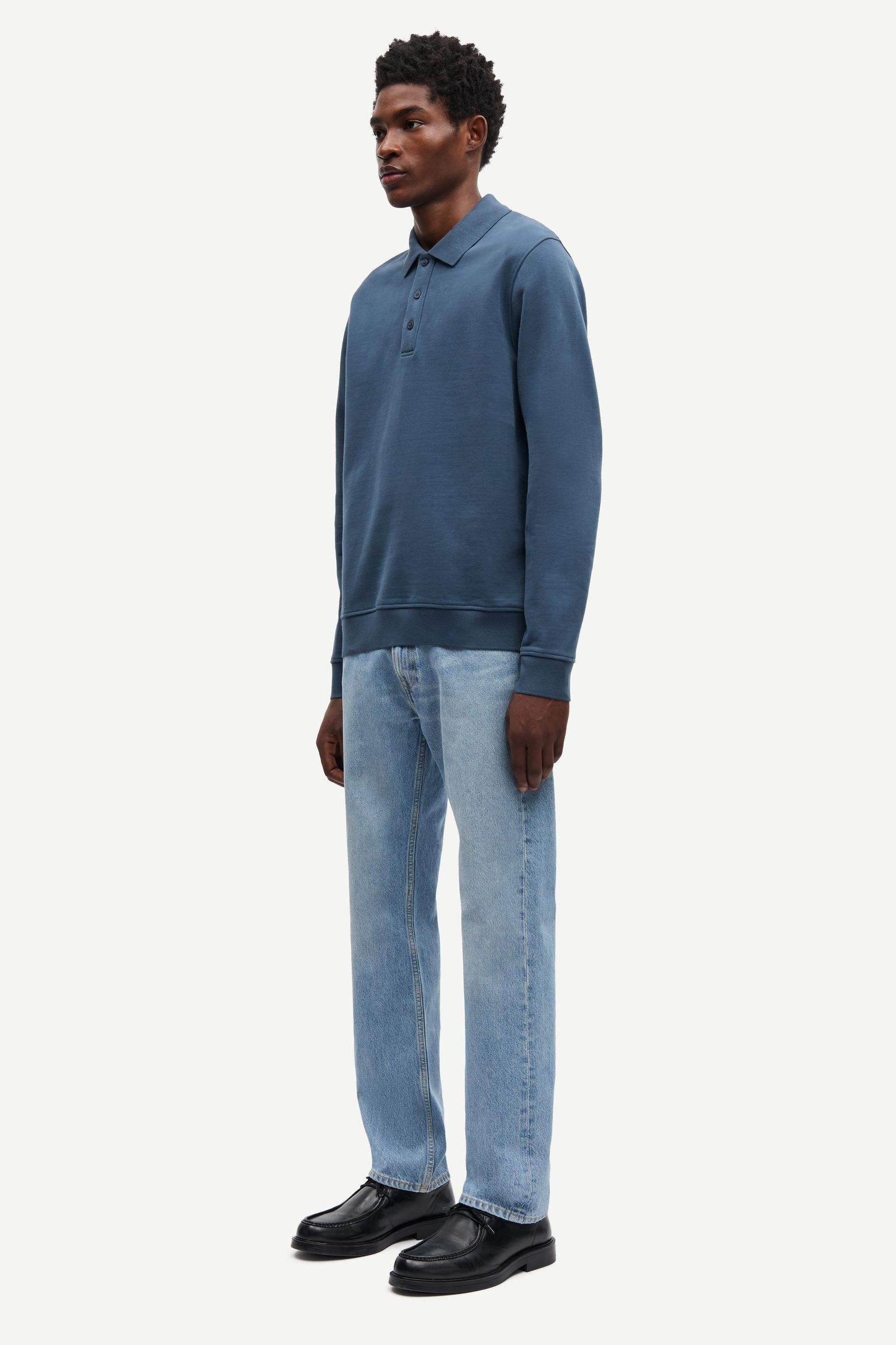 Sadanny polo sweatshirt 15741 Midnight Navy | Samsøe Samsøe®