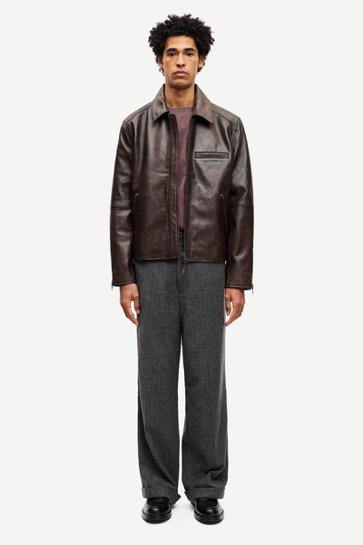 Sacliff x jacket 15390 Washed Brown | Samsøe Samsøe®