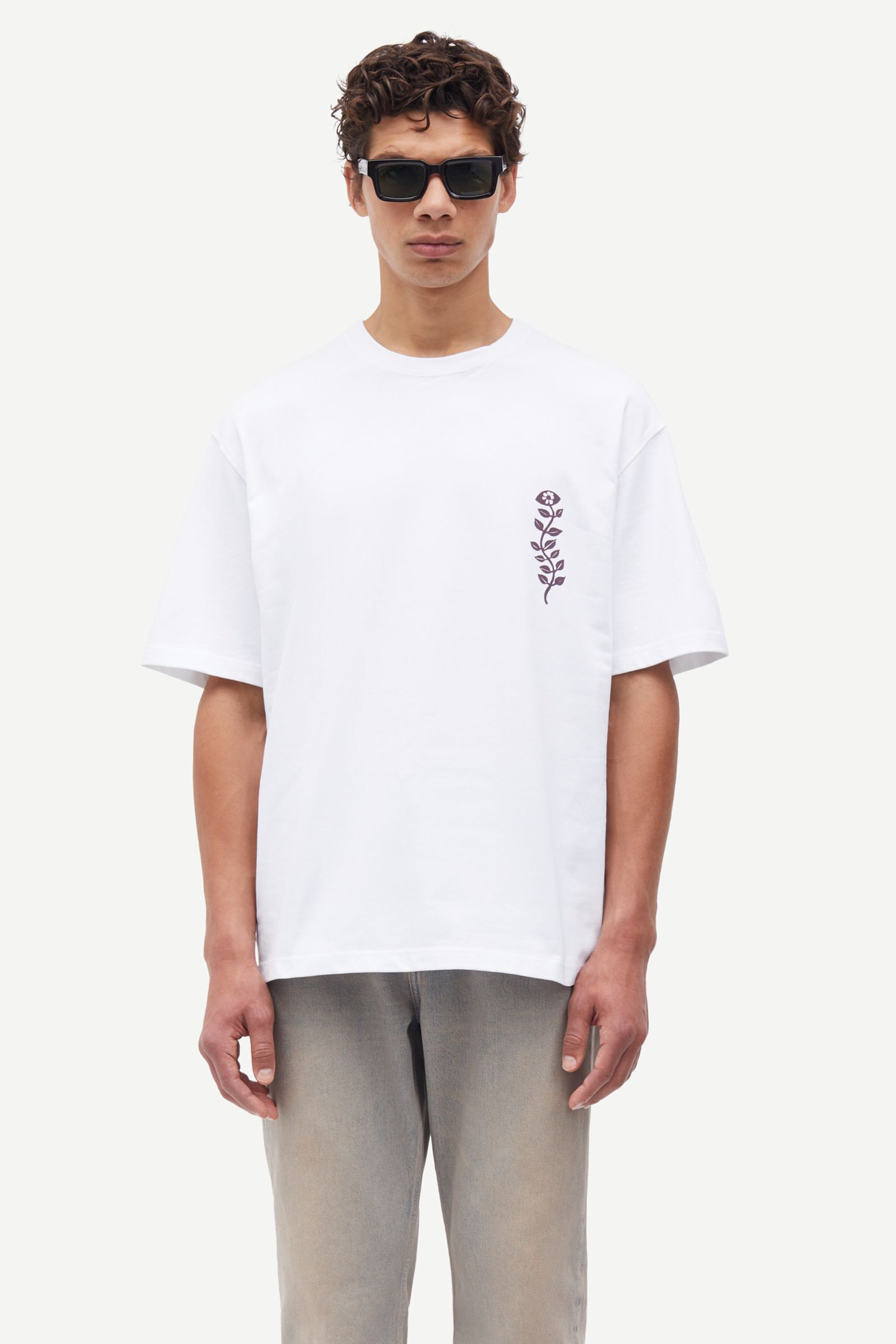 Satime t-shirt 11725 White time | Samsøe Samsøe®