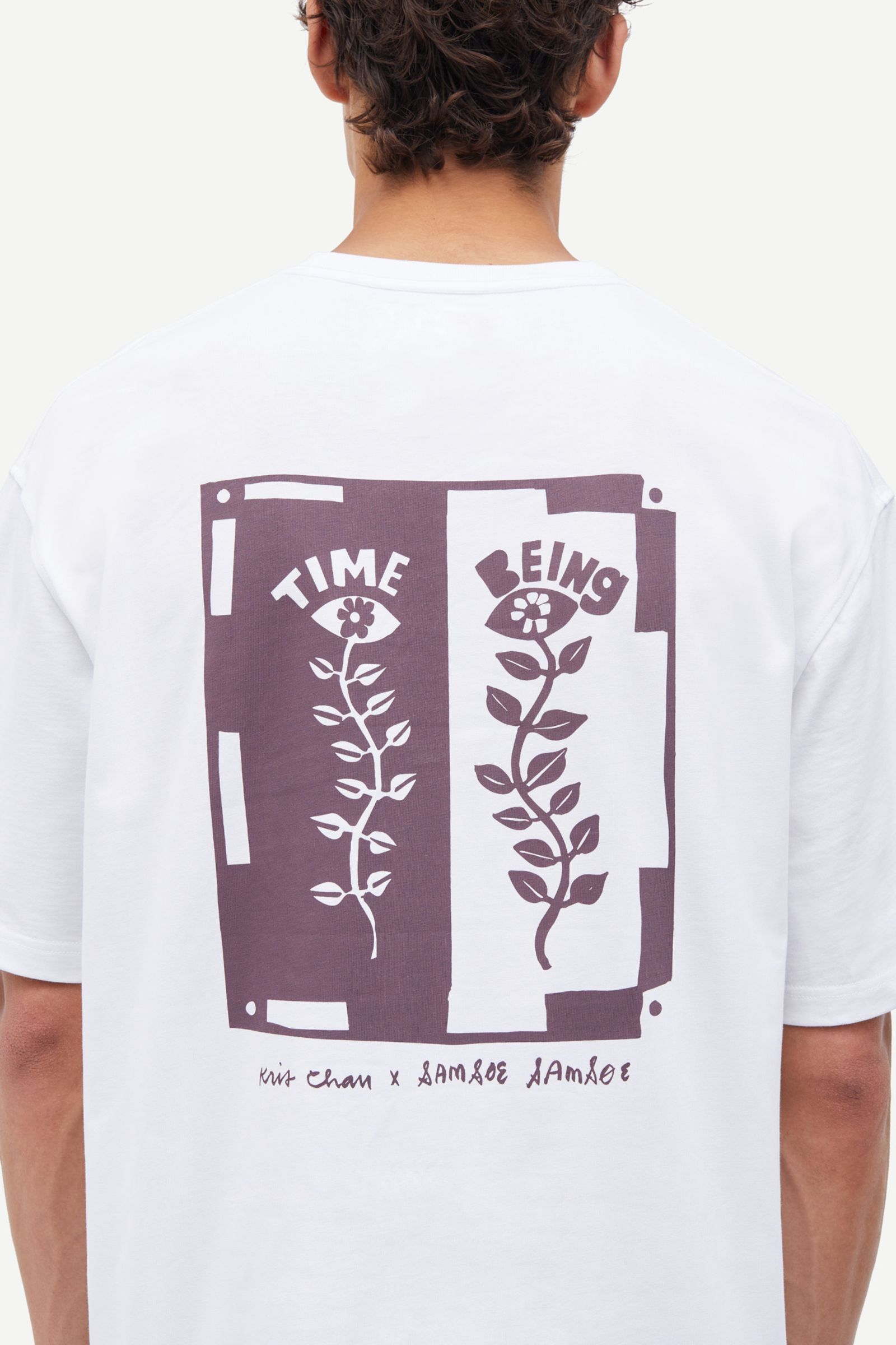 Satime t-shirt 11725 White time | Samsøe Samsøe®
