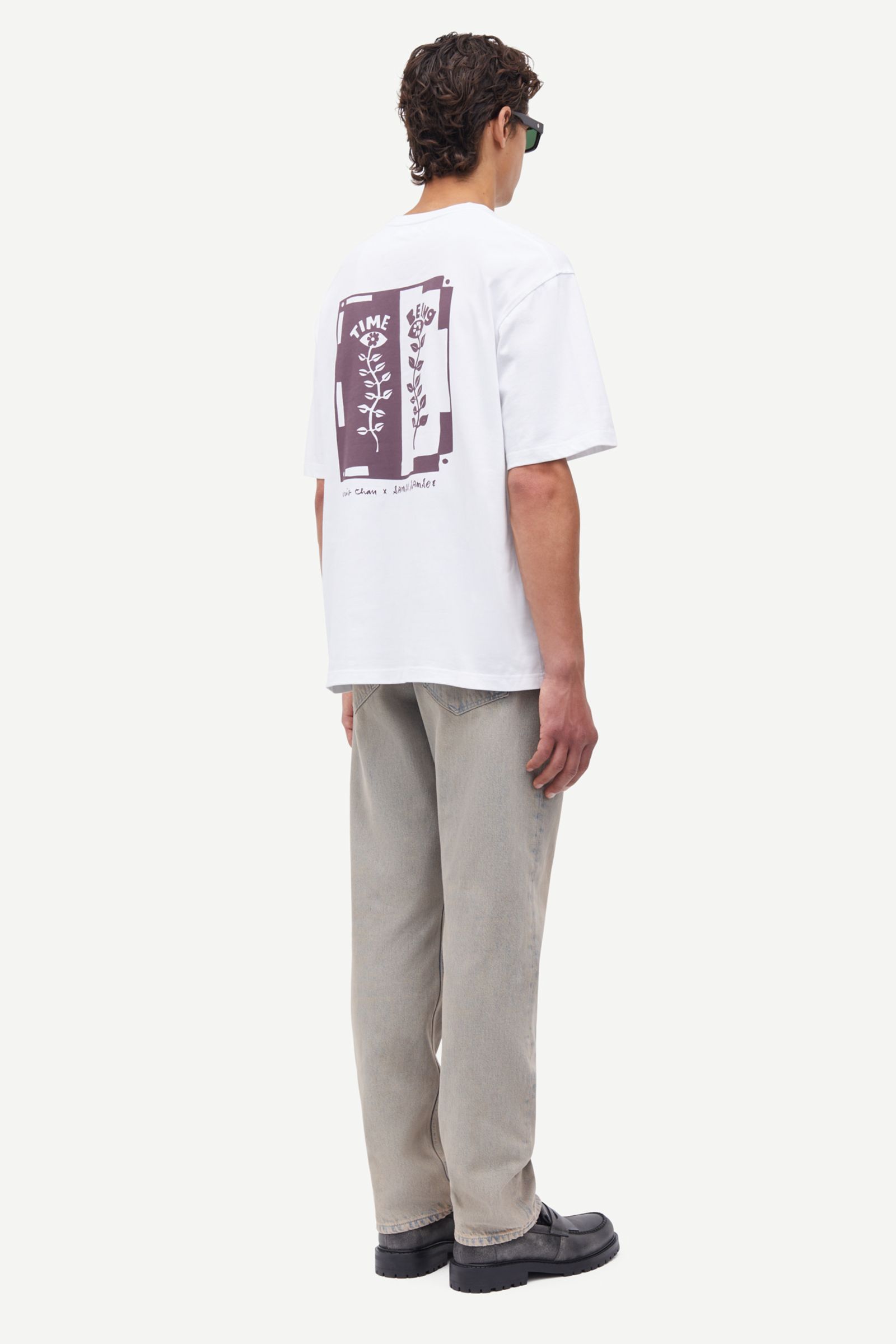 Satime t-shirt 11725 White time | Samsøe Samsøe®