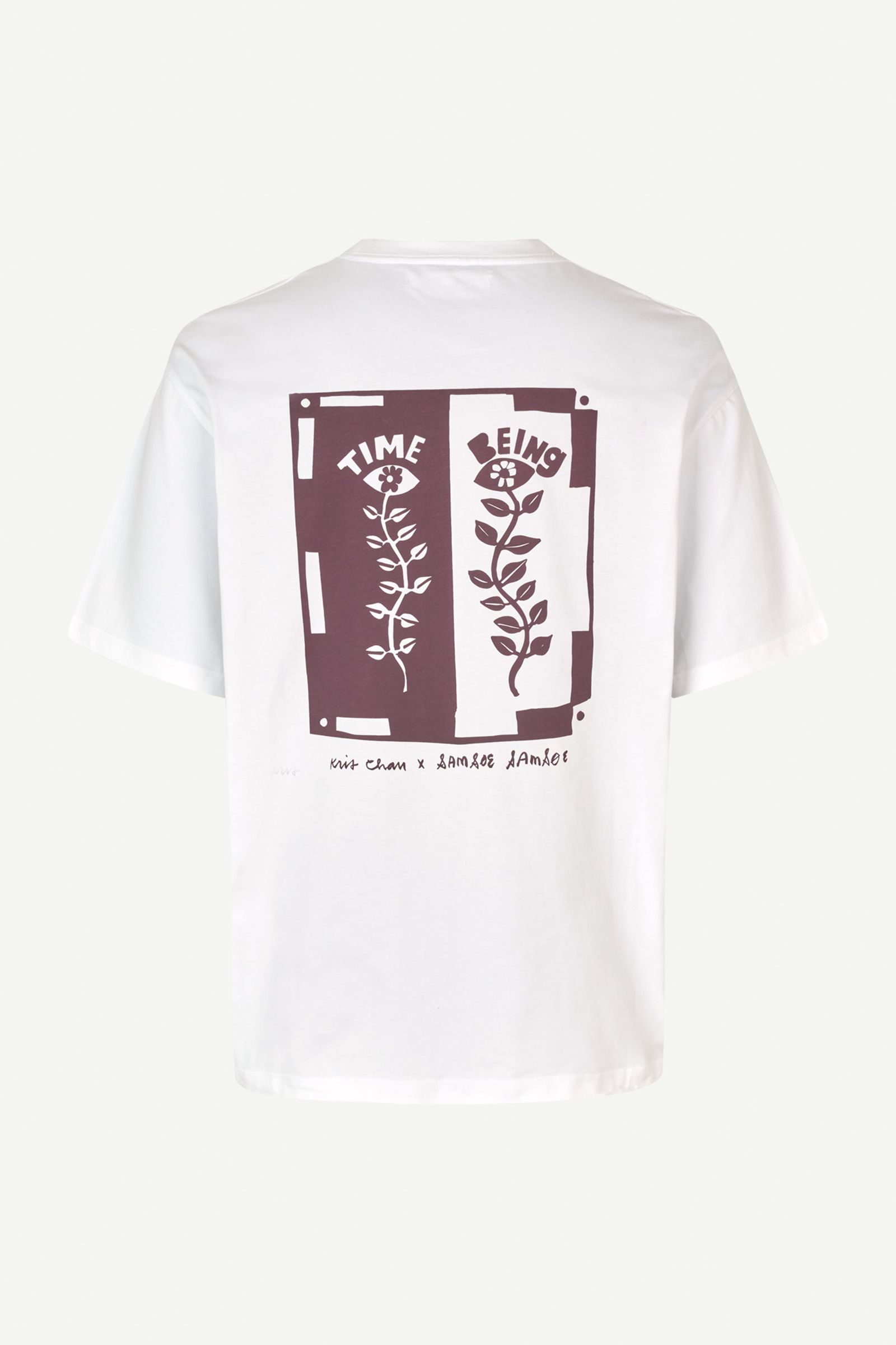 SAMSOE & SAMSOE アイスクリームTシャツ Sacamino ss t-shirt 15276 Ice Blue Jasper | Samsøe Samsøe®