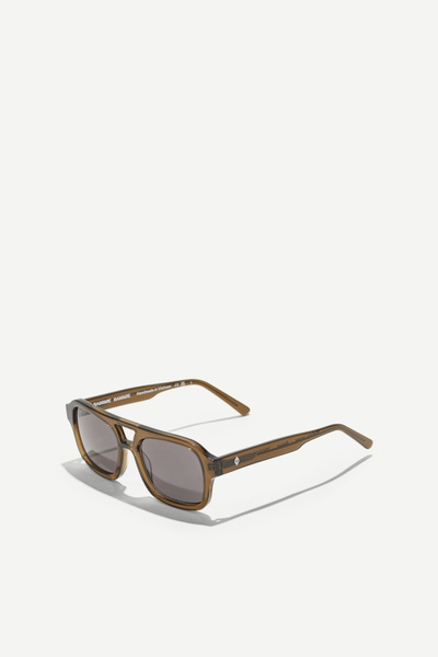 スーザン Saquinn sunglasses 15594 Yellow Tortoise | Samsøe Samsøe®