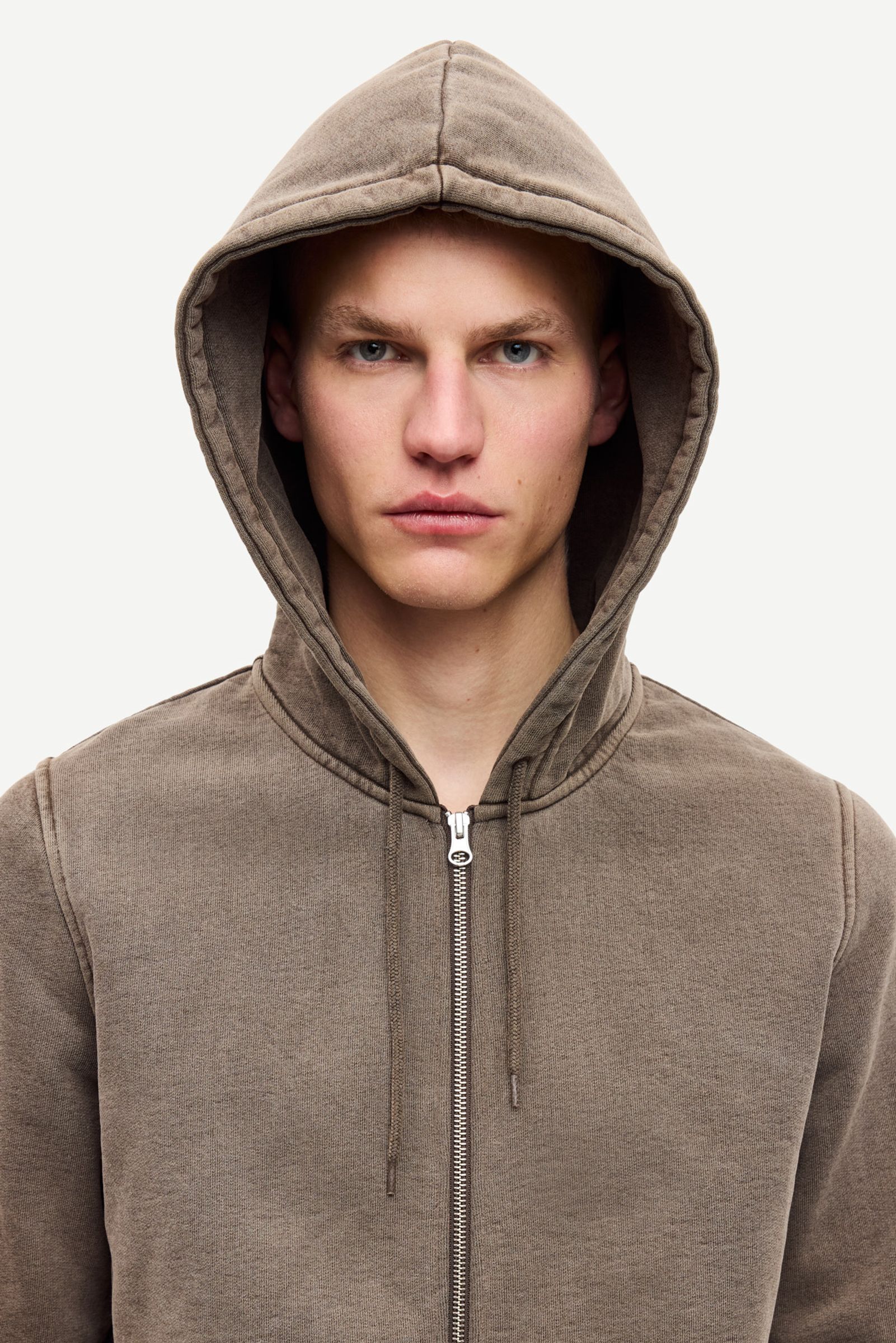 Sapiet zip hoodie 14485 Turkish Coffee | Samsøe Samsøe®