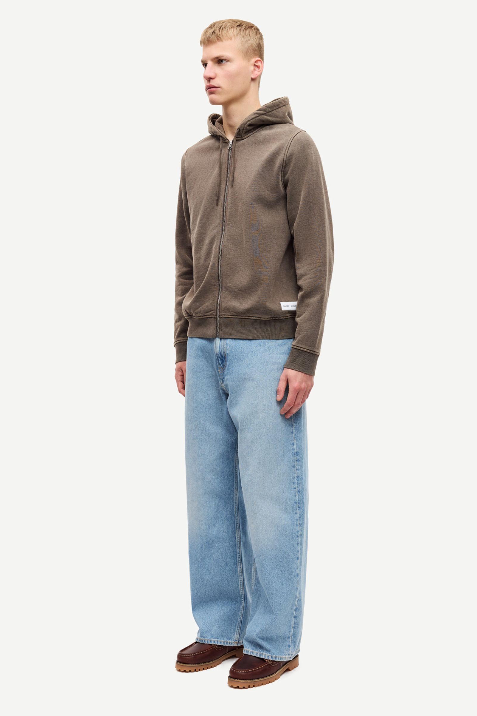 Sapiet zip hoodie 14485 Turkish Coffee | Samsøe Samsøe®