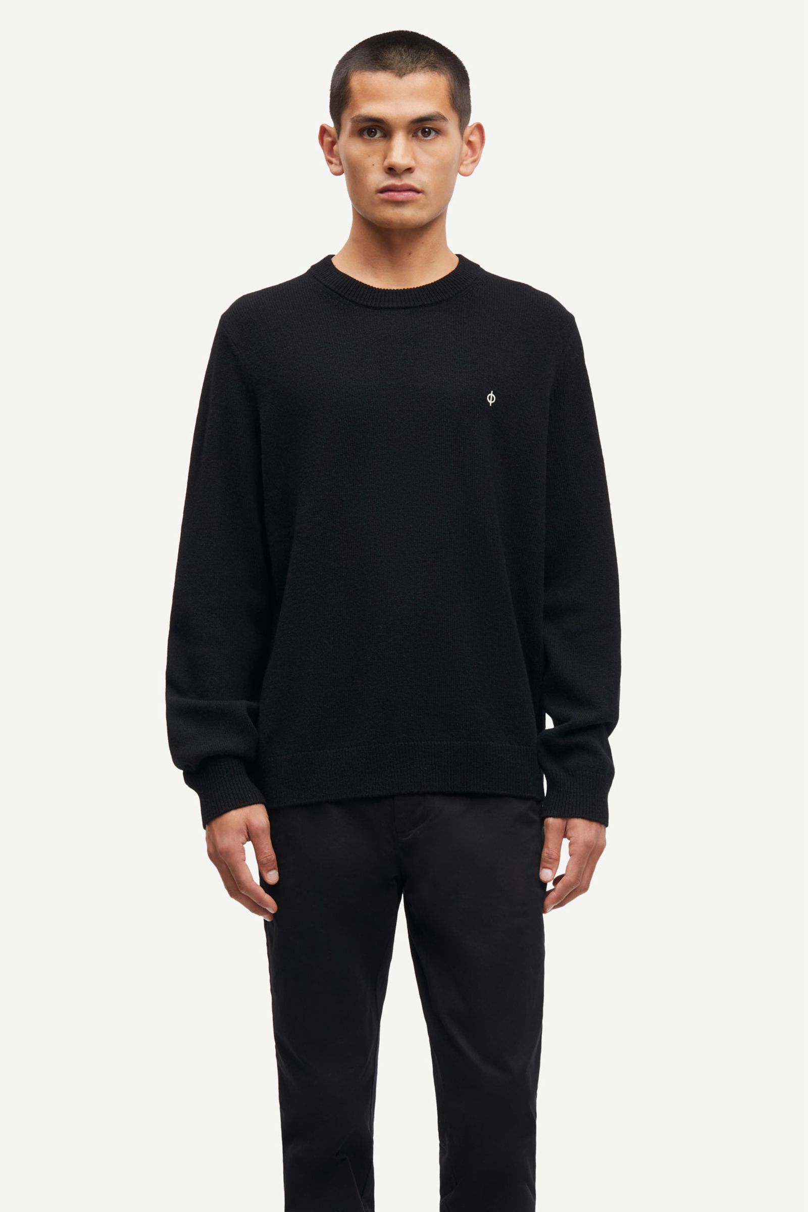 CREW-NECK S/S SWEATER / BLACK サイズ5 Jerzees Super Sweats NuBlend Crewneck Sweatshirt | Product | SanMar