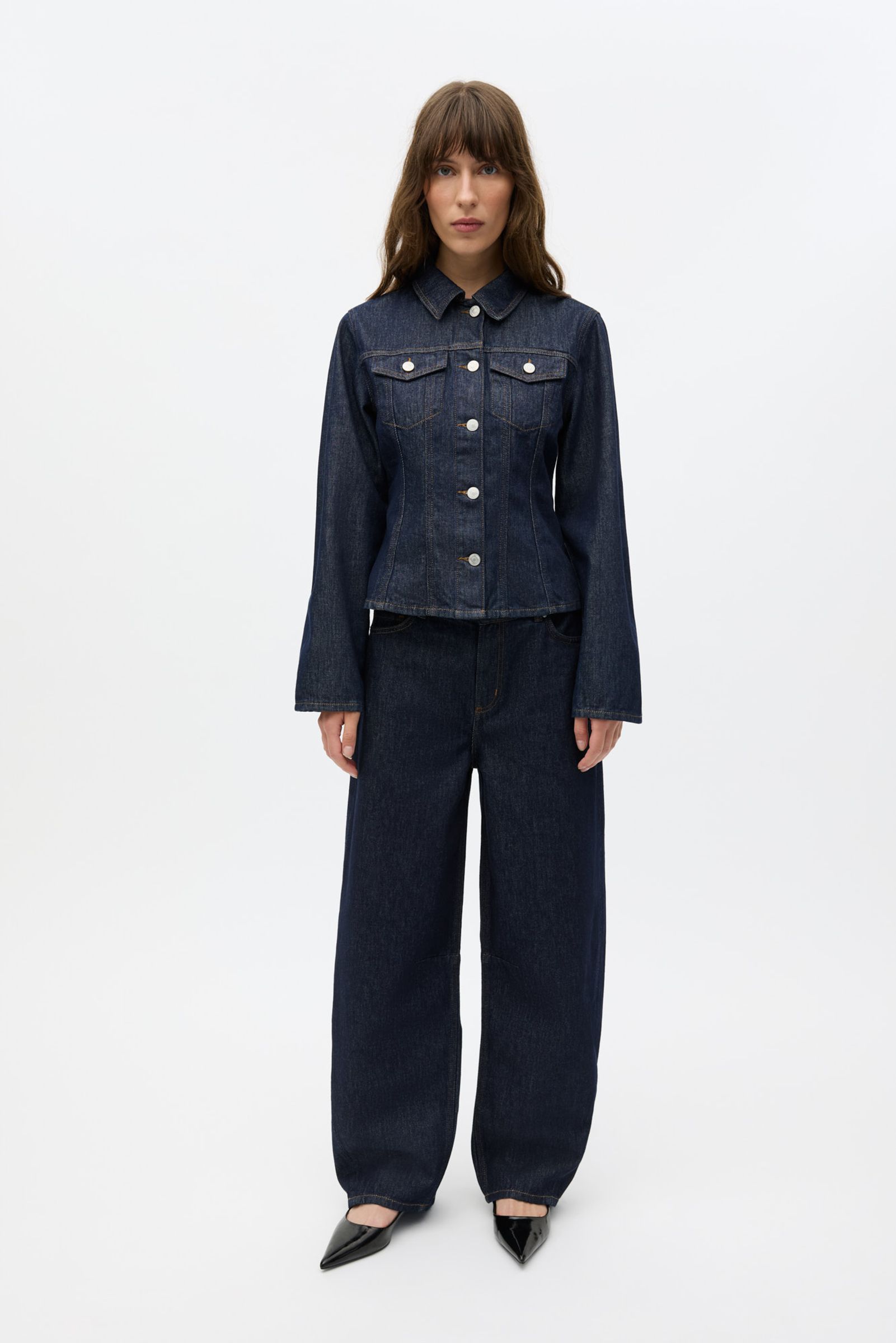 ENEVELYN JACKET 6856 Dark blue rinse | Envii®