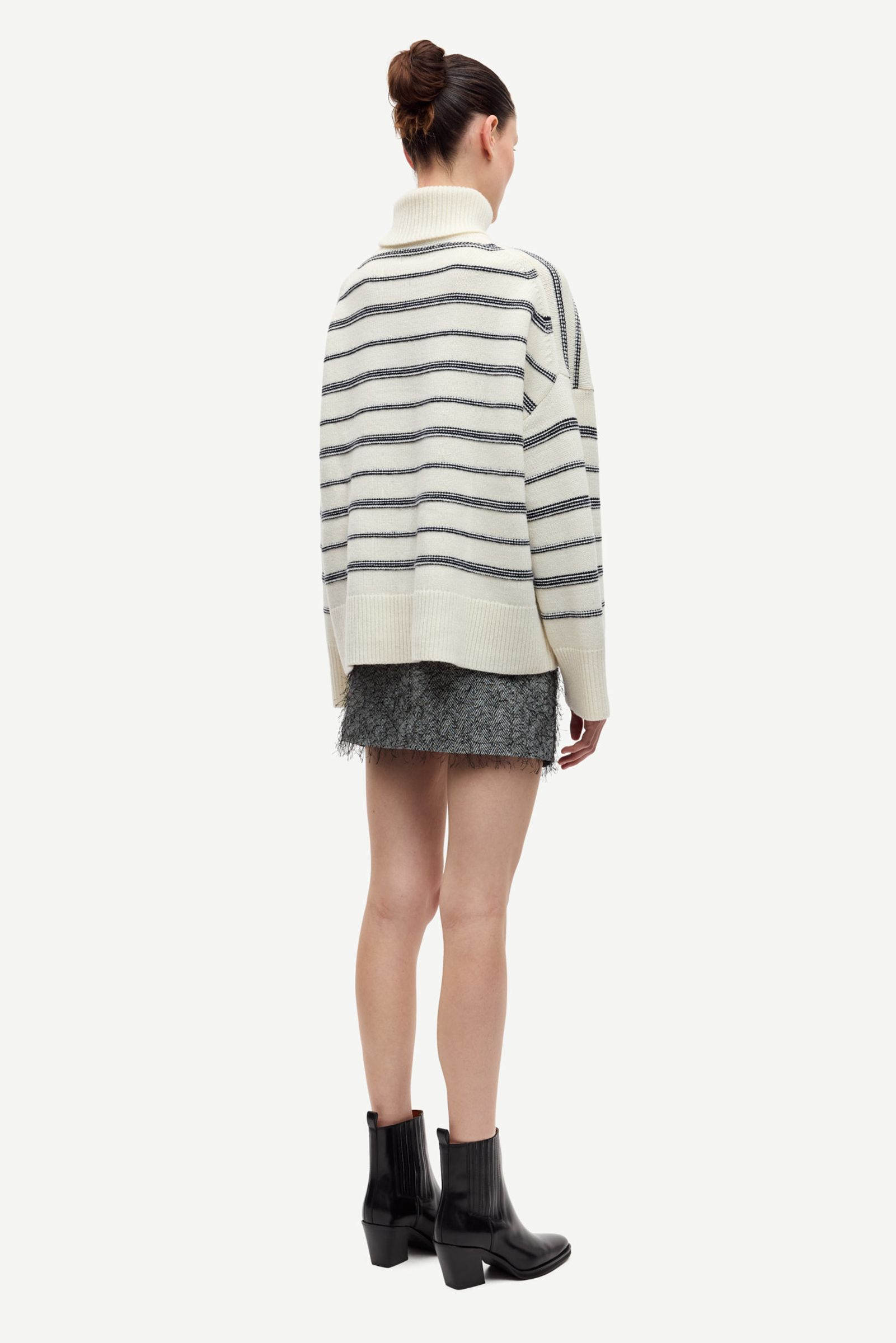 Sakeiku stripe turtleneck 11250 Clear Cream St. | Samsøe Samsøe®