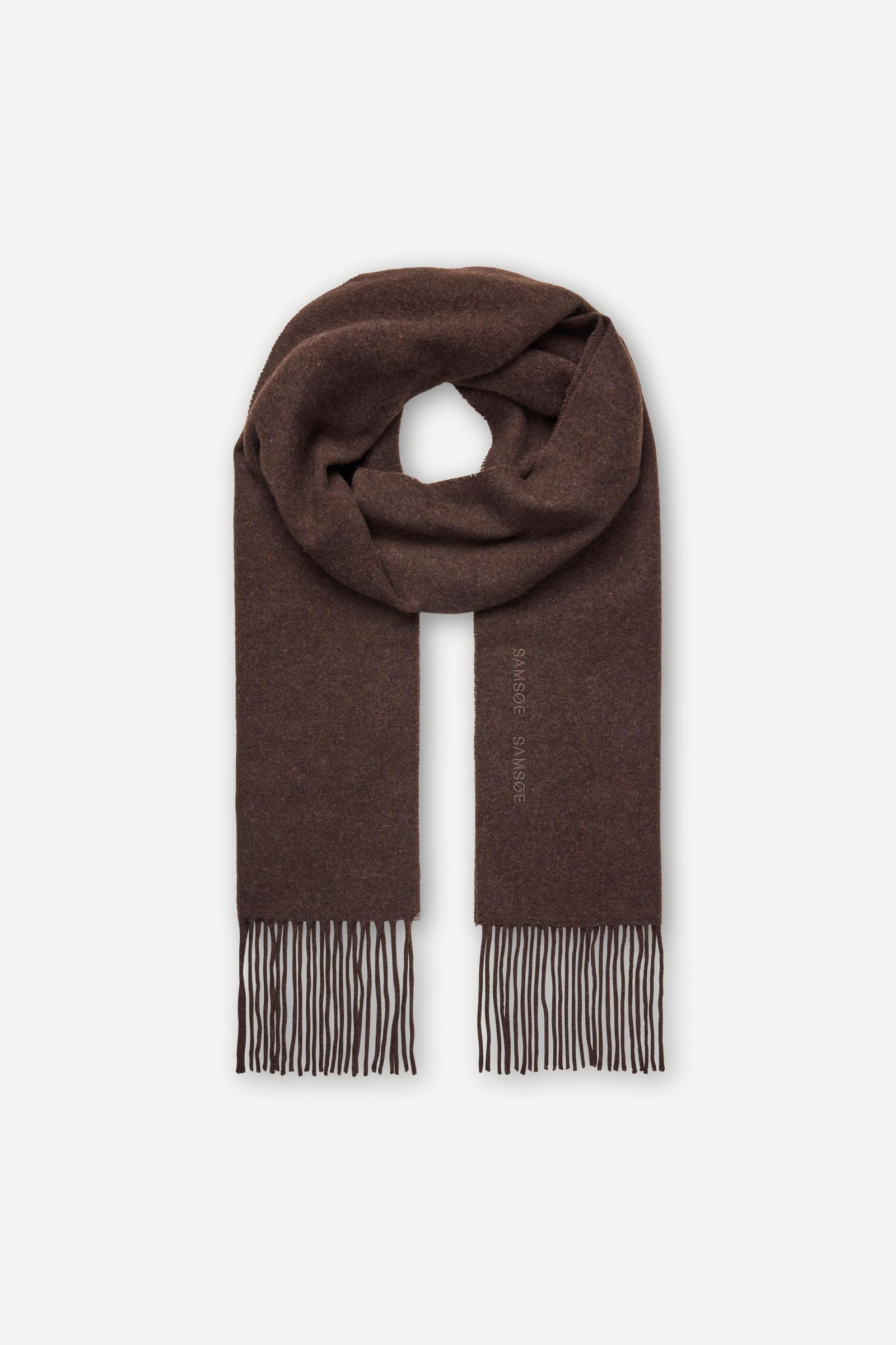 Sajolly scarf 15783 Black Coffee | Samsøe Samsøe®