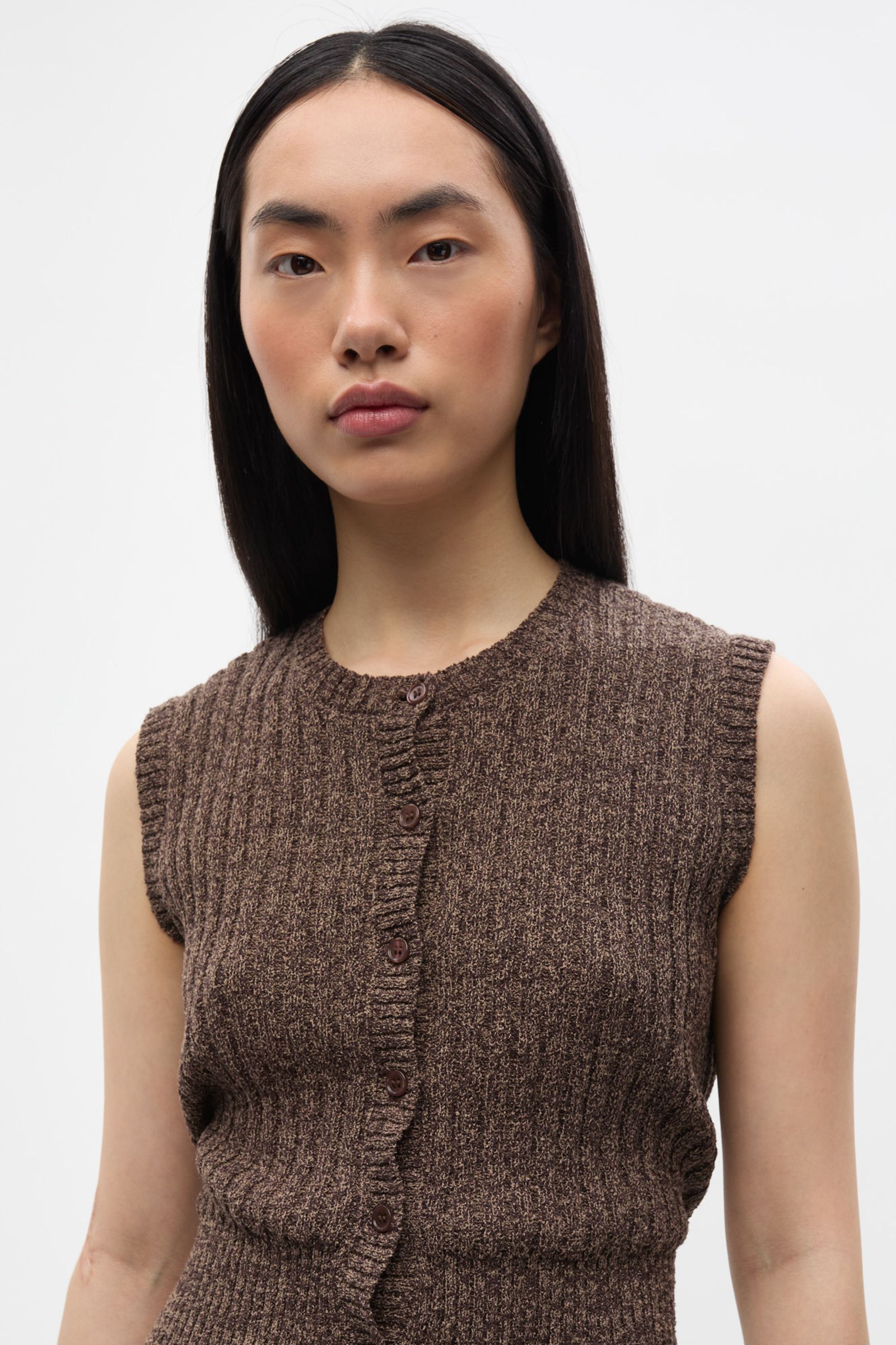 ［完売アイテム］Venica / camisole tailored vest 完売アイテム》Venica camisole tailored vest