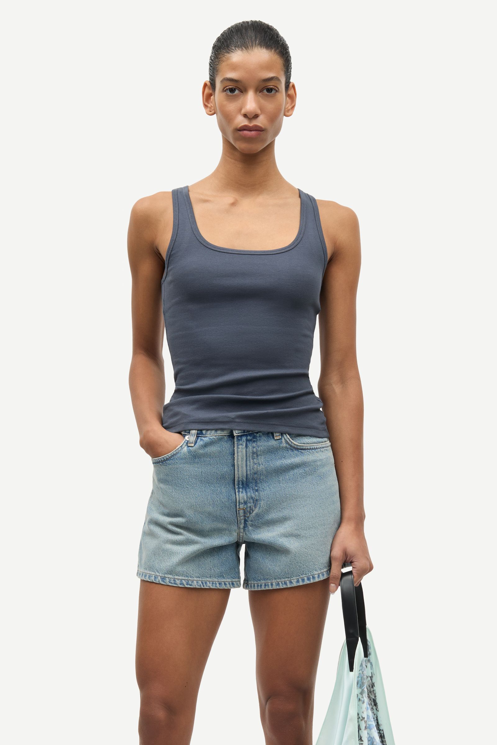 Saamanza tank top 7542 Ombre Blue | Samsøe Samsøe®