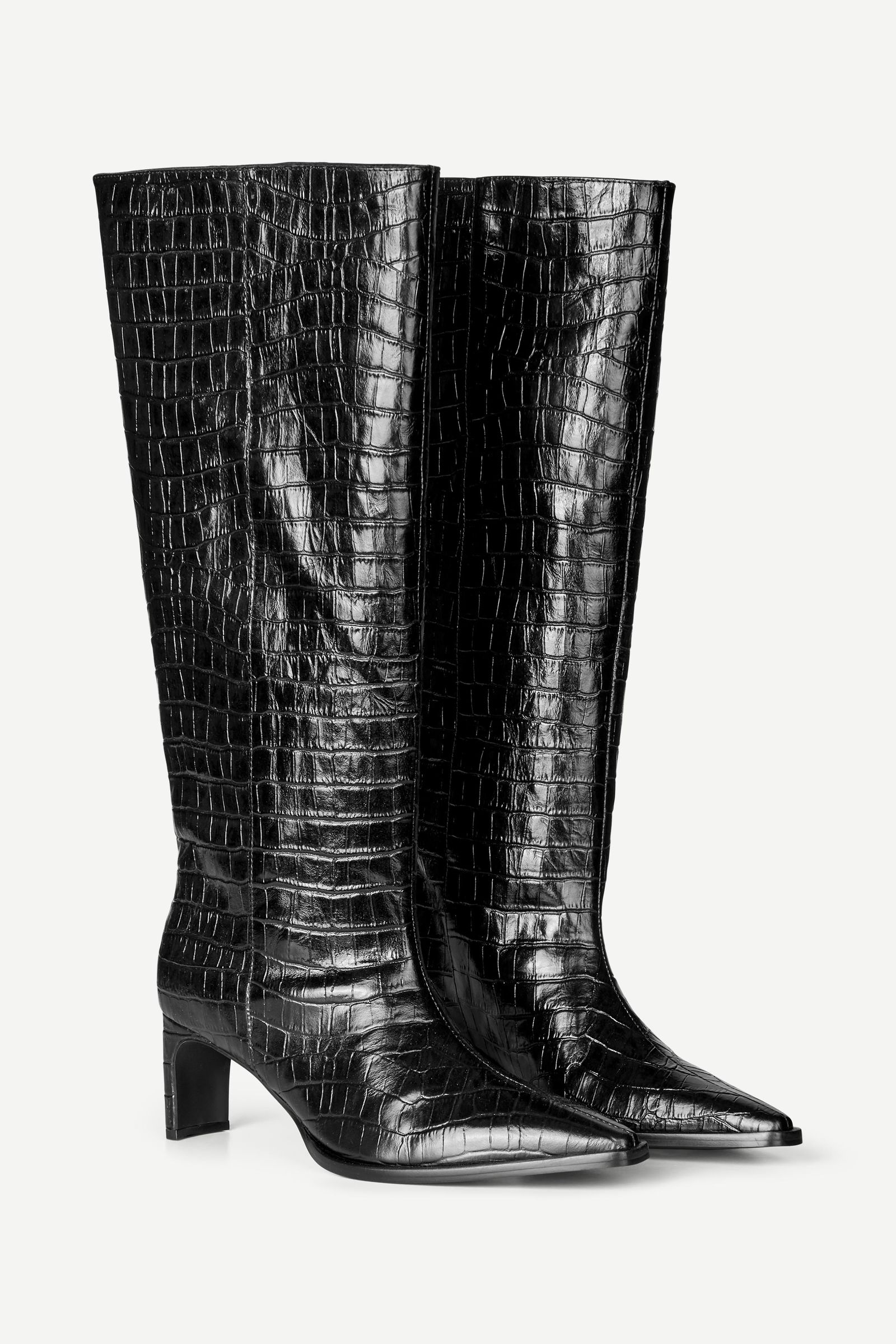 Saray high boots 15063 Black | Samsøe Samsøe®