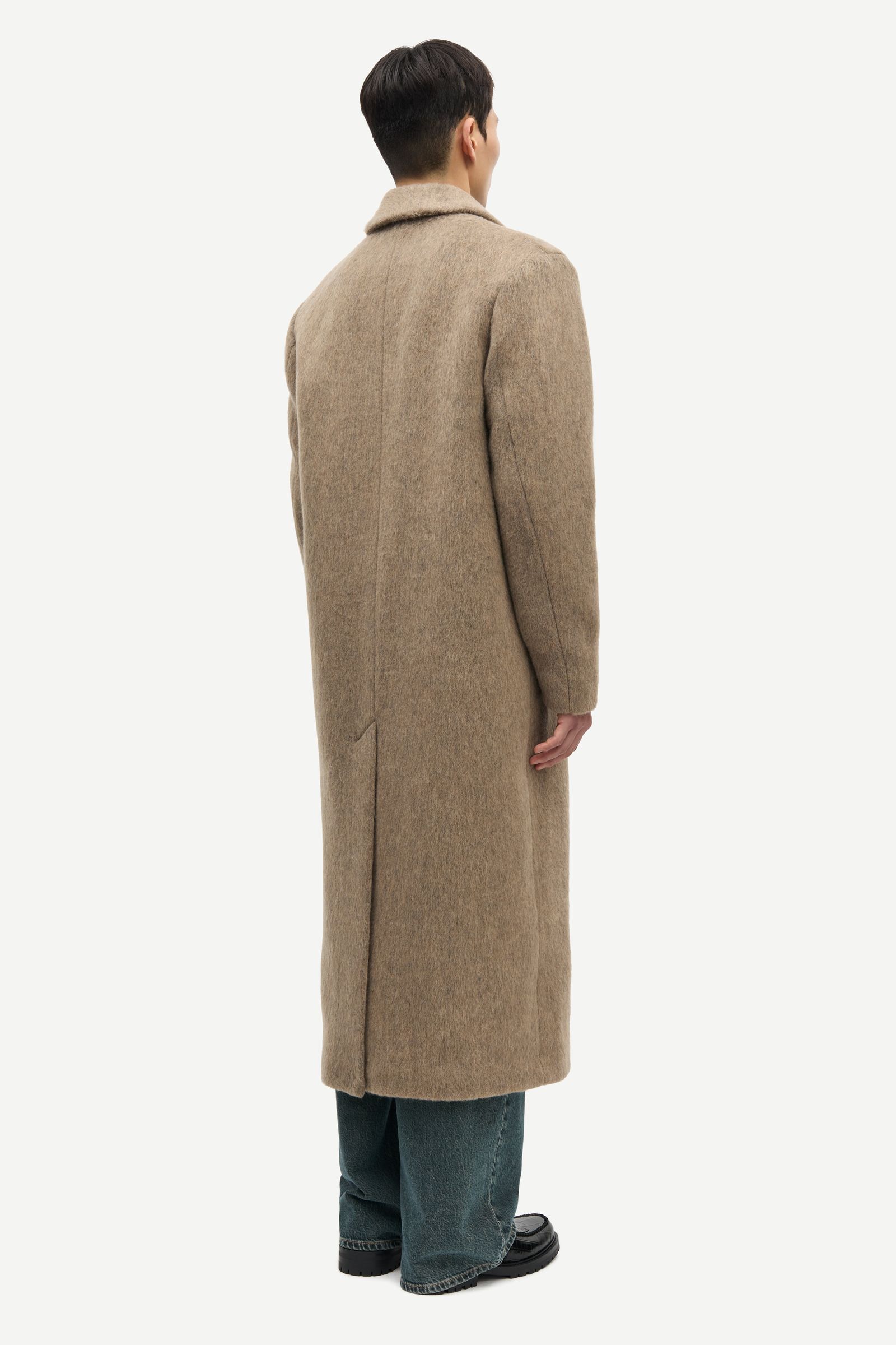 Samatthew coat 15822 Pale fossil mel. | Samsøe Samsøe®