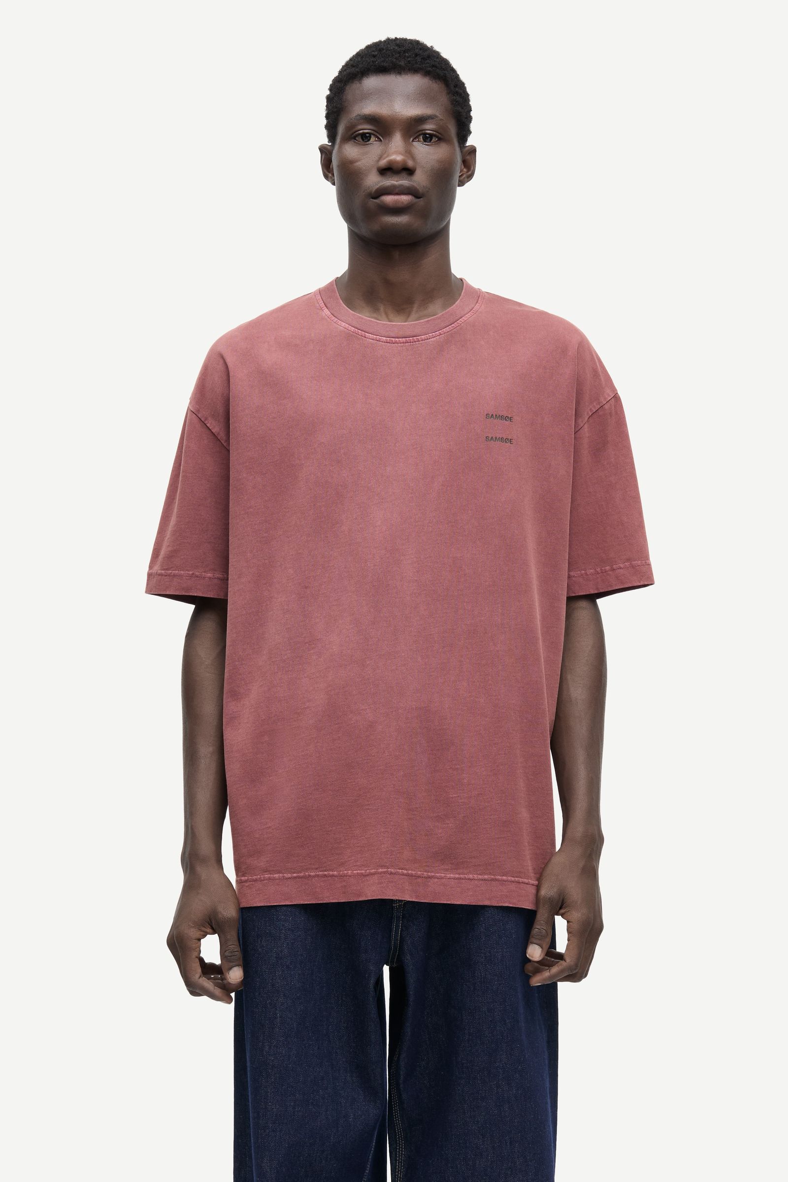 Sajoel t-shirt 15489 Rum Raisin | Samsøe Samsøe®
