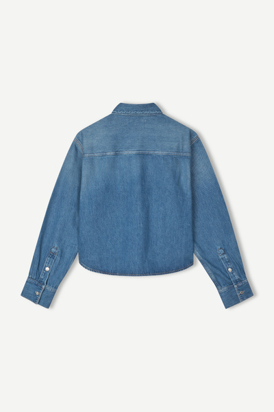 Sacelia shirt 15893 Fluid denim | Samsøe Samsøe®