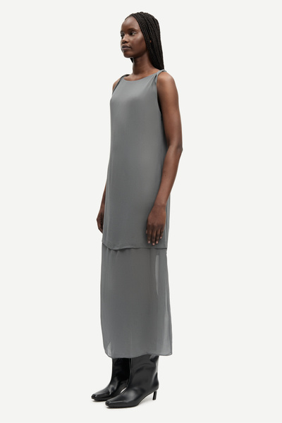 Samika dress 15932 Gunmetal | Samsøe Samsøe®