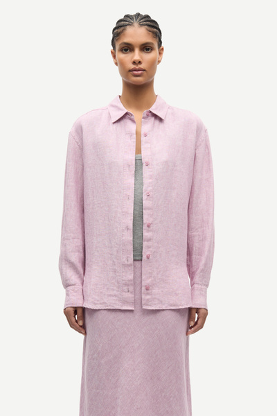 Saloves shirt 14329 Orchid Haze Mel. | Samsøe Samsøe®
