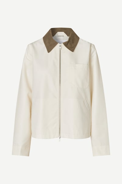 Sarobinson jacket 14265 Egret | Samsøe Samsøe®