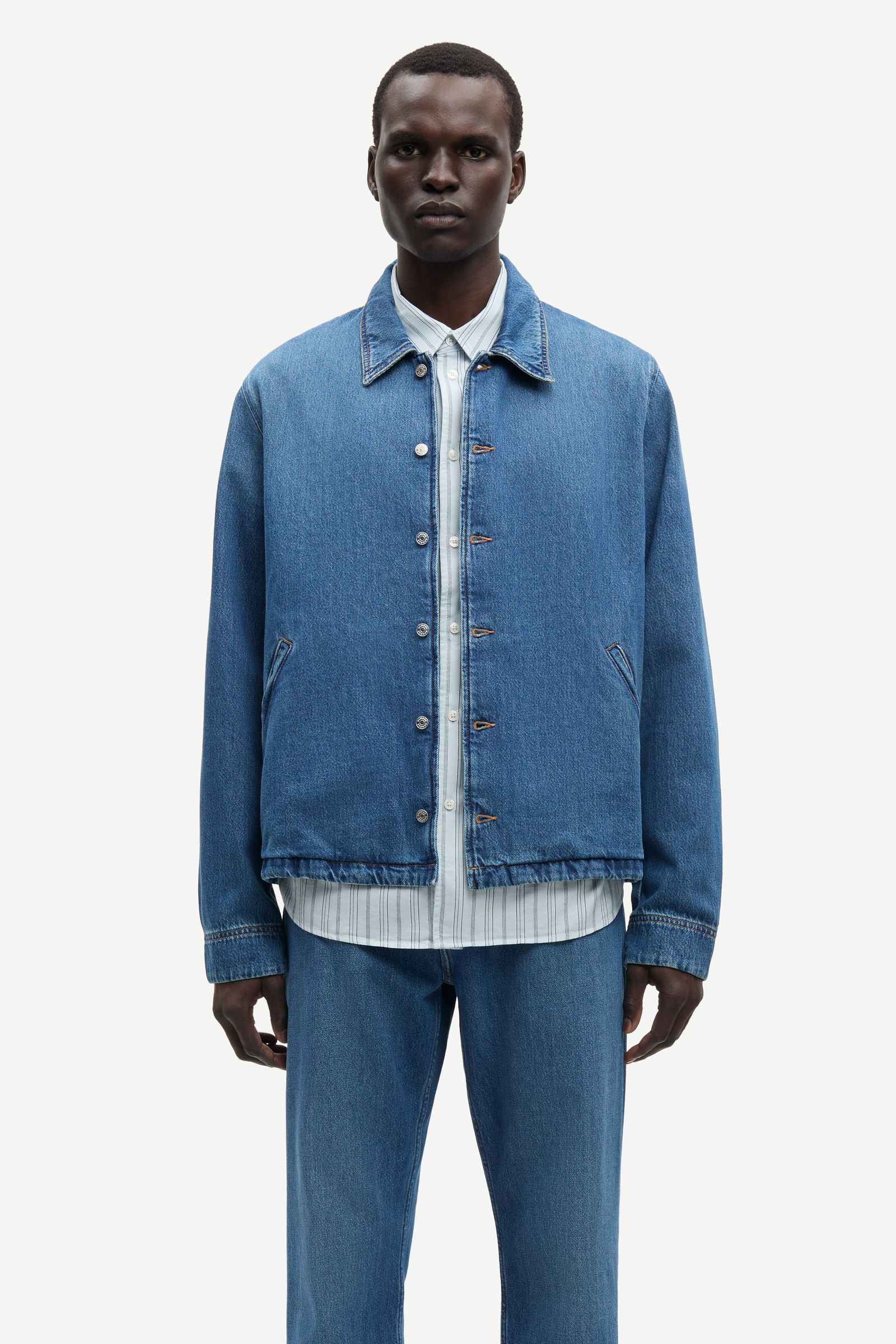 Sarobin D jacket 15893 Fluid denim | Samsøe Samsøe®