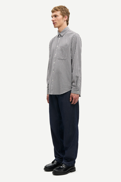 1er Arrondissement NALYA モノトーンチェックジャコット Saliam NJ shirt 15839 Green Ch. | Samsøe Samsøe®
