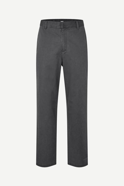 Sanoah flex trousers 15717 Black Olive | Samsøe Samsøe®