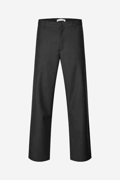Sanoah flex trousers 15969 Black Mel. | Samsøe Samsøe®