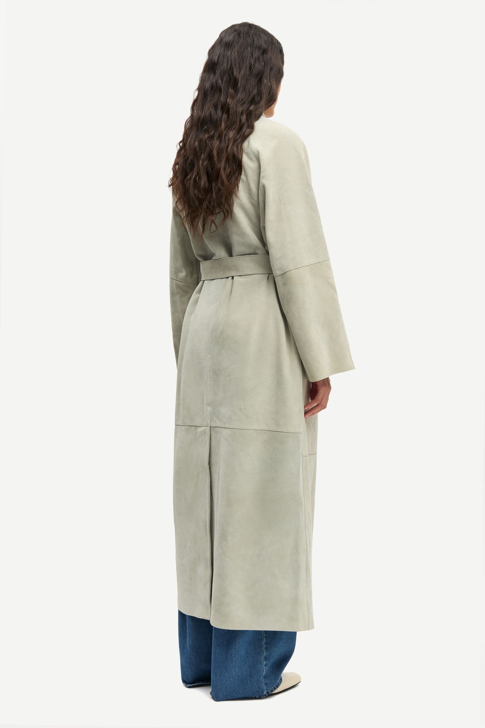 Sarae coat 15927 Ethereal Green | Samsøe Samsøe®