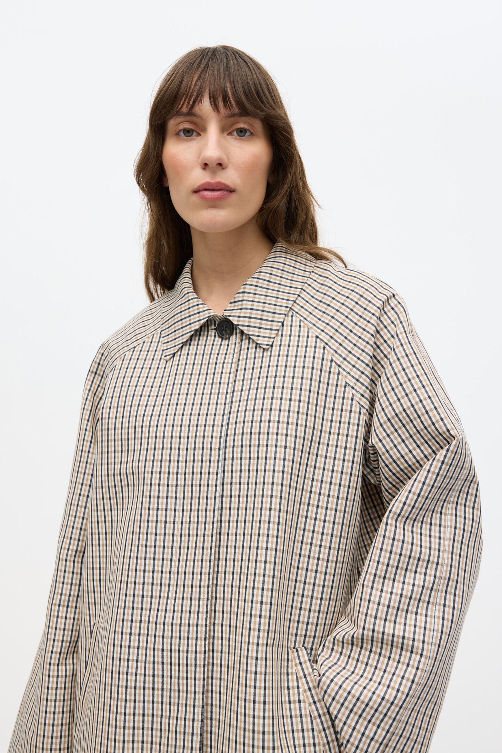ジャケット・アウター Eaphi WOOL LIKE CHECK JACKET ENSENECA JACKET CH 6988 Overland Check | Envii®