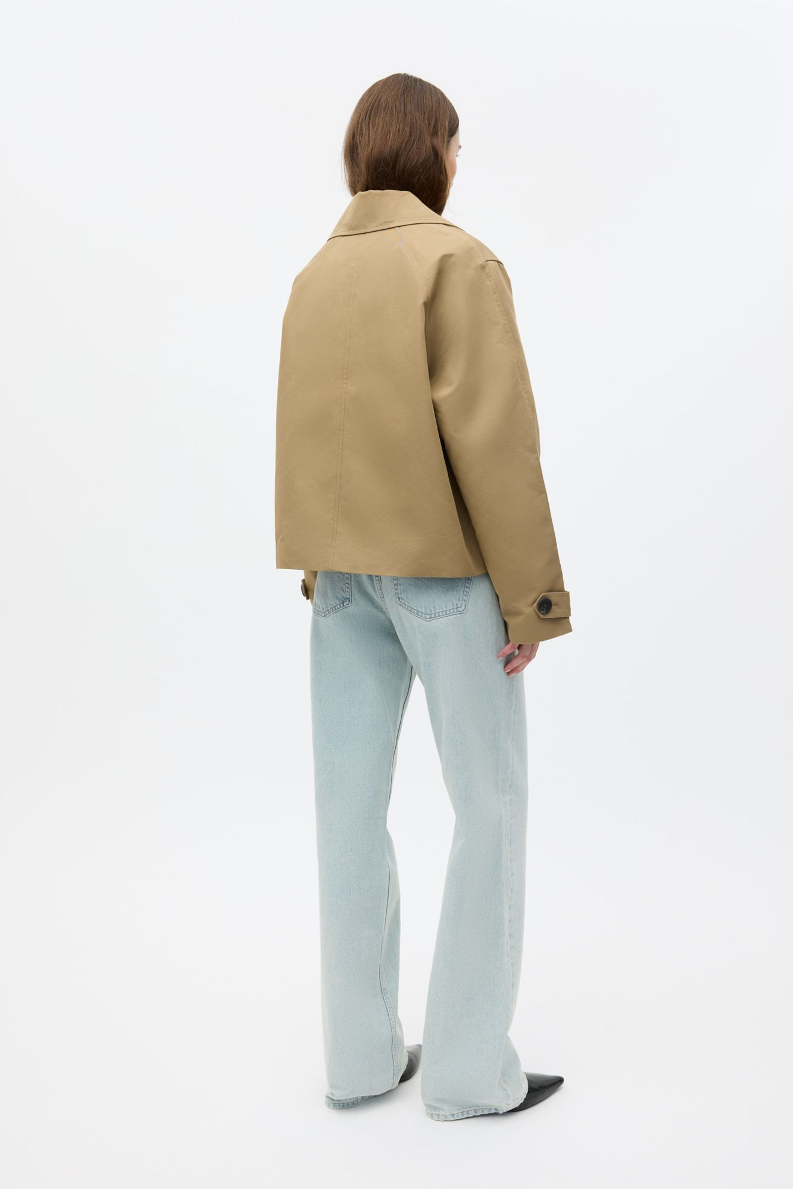 ENSENECA DB SHORT JACKET 6988 SEPIA TINT | Envii®