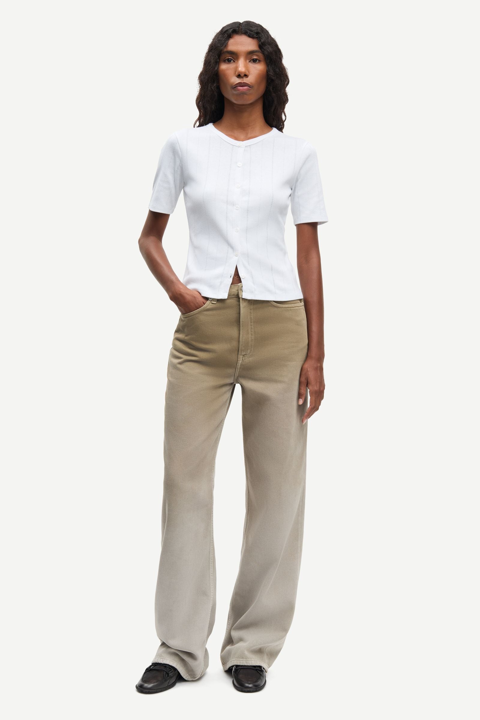 Sajuni ss cardigan 15901 White | Samsøe Samsøe®