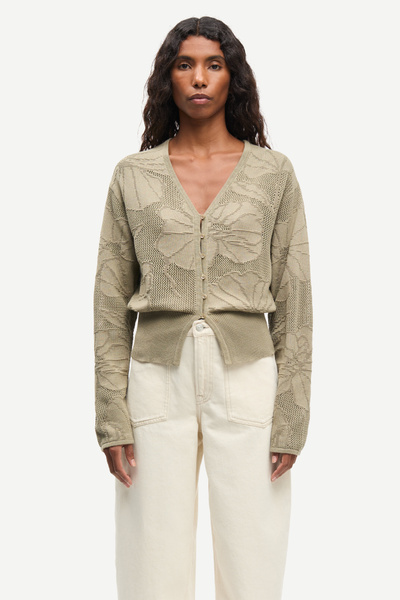 Sapoppie cardigan 12923 Clear Cream | Samsøe Samsøe®