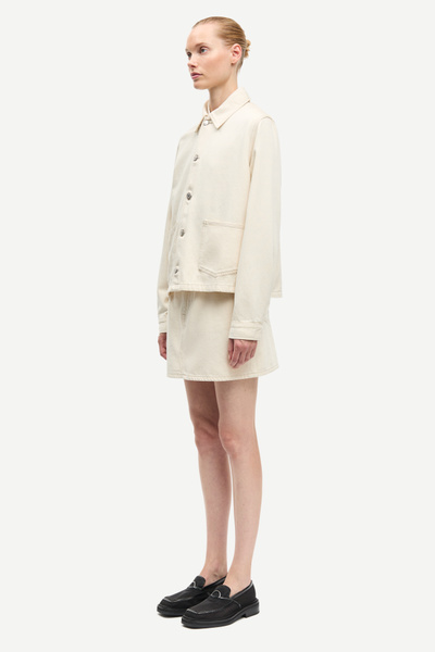ジャケット・アウター 80s90s CREAM SODA short western jacket Saveyra jacket 16017 Soft natural | Samsøe Samsøe®