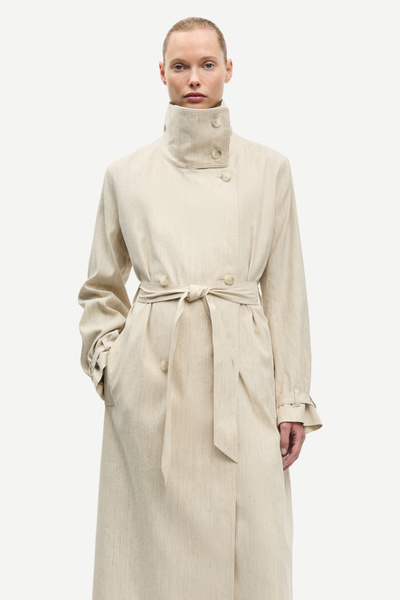 Sabianca coat 16050 Natural Mel. | Samsøe Samsøe®