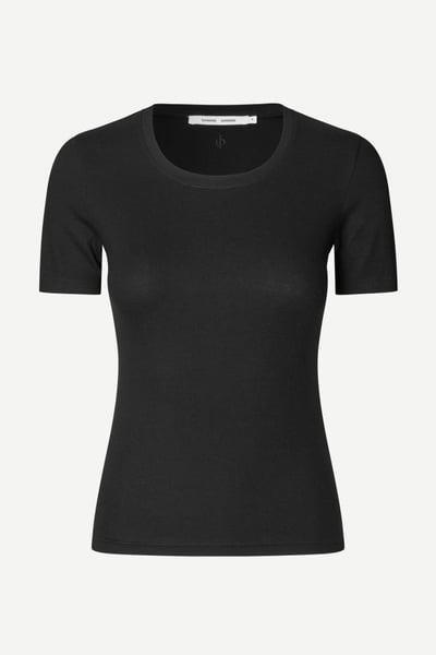 Saalexis t-shirt 7542 Black | Samsøe Samsøe®