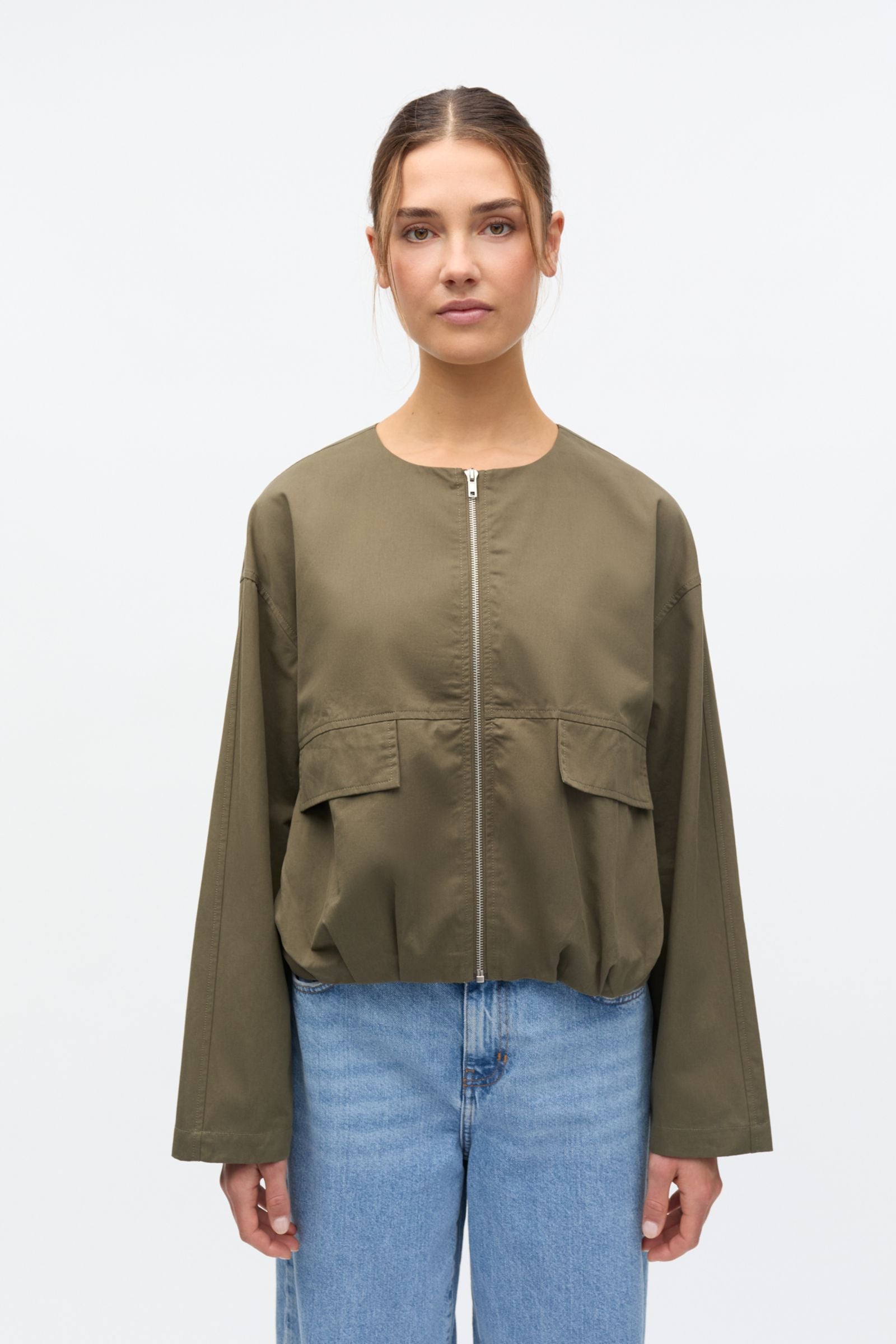 ENBUBBLIE JACKET 7409 Smokey Olive | Envii®