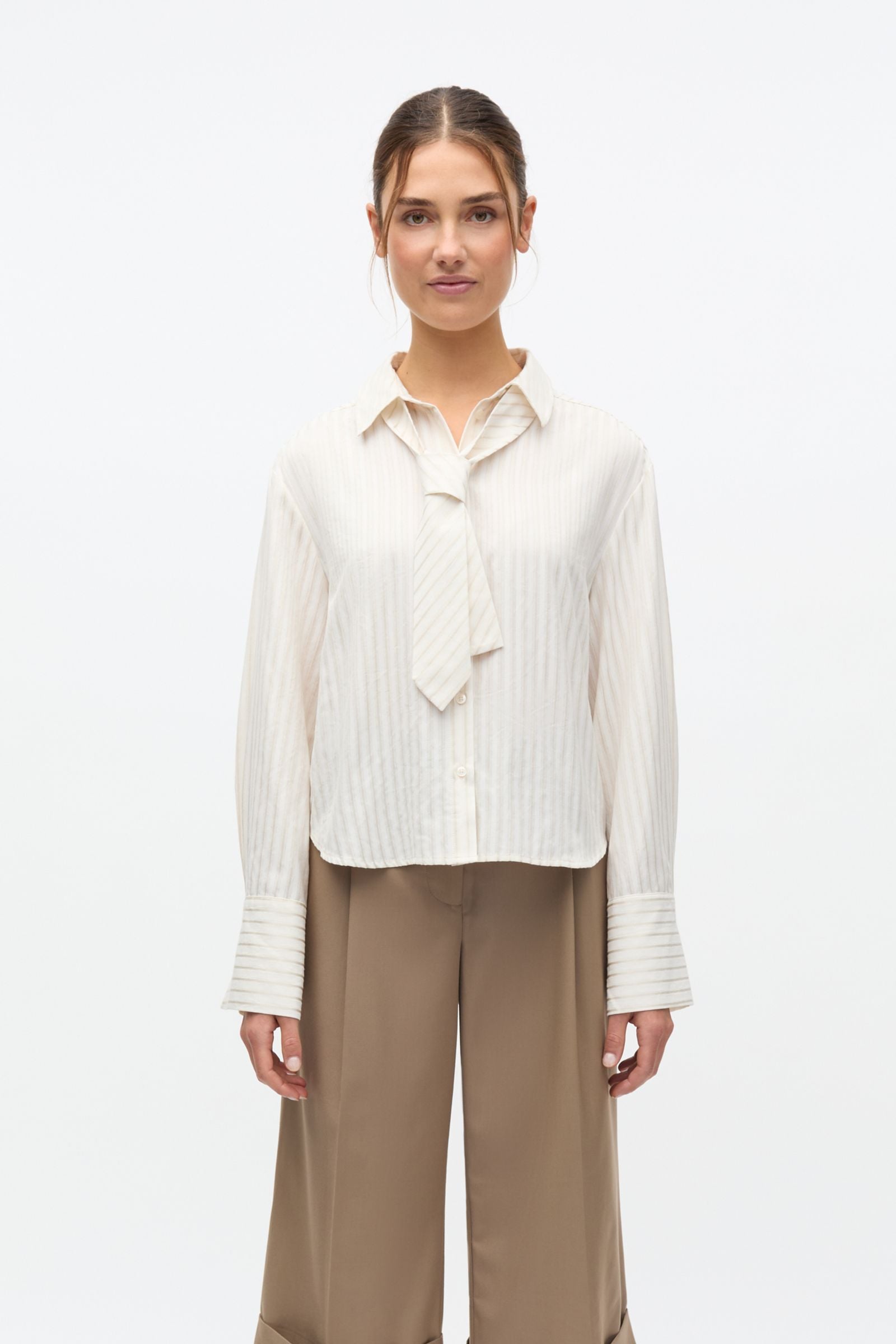 Enweb Ls Short Shirt Tie