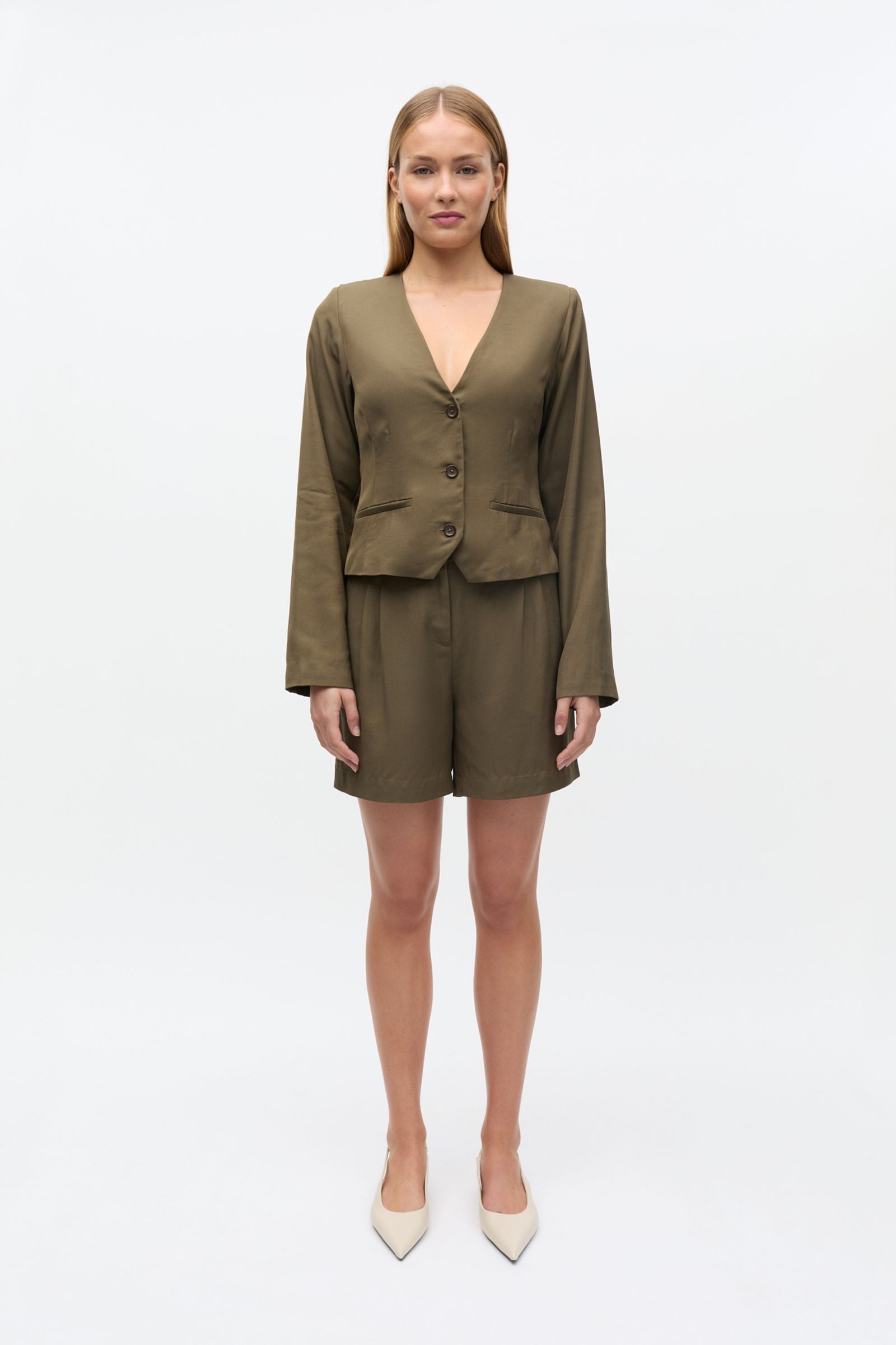 Enraye Short Blazer