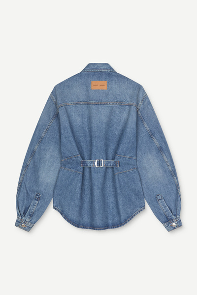 Sacelia shirt 15893 Fluid denim | Samsøe Samsøe®