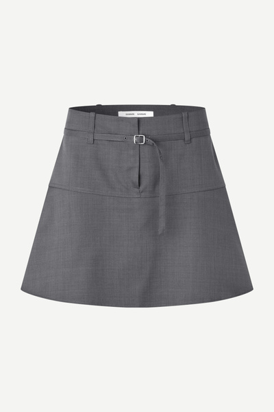 Savictoria skirt 15932 Mulch | Samsøe Samsøe®