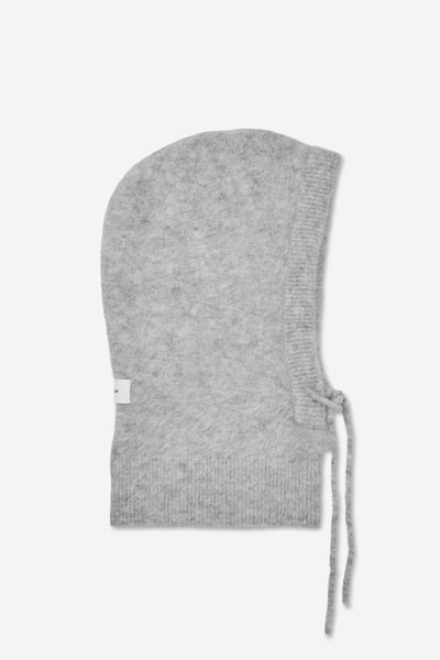 Sarue balaclava 16165 Grey mel. | Samsøe Samsøe®
