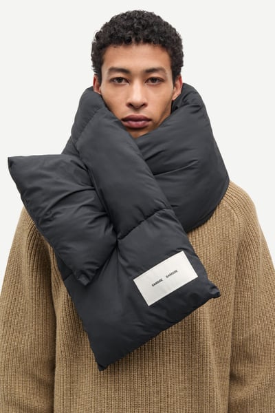 Satony scarf 16159 Black | Samsøe Samsøe®