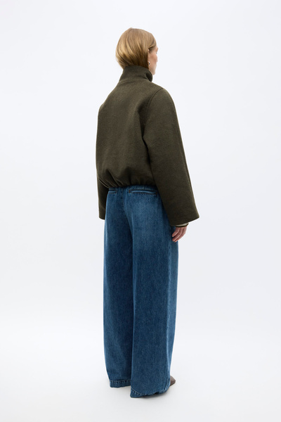 ENSIGRID WOOL JACKET 7276 Chocolate Torte Mel | Envii®